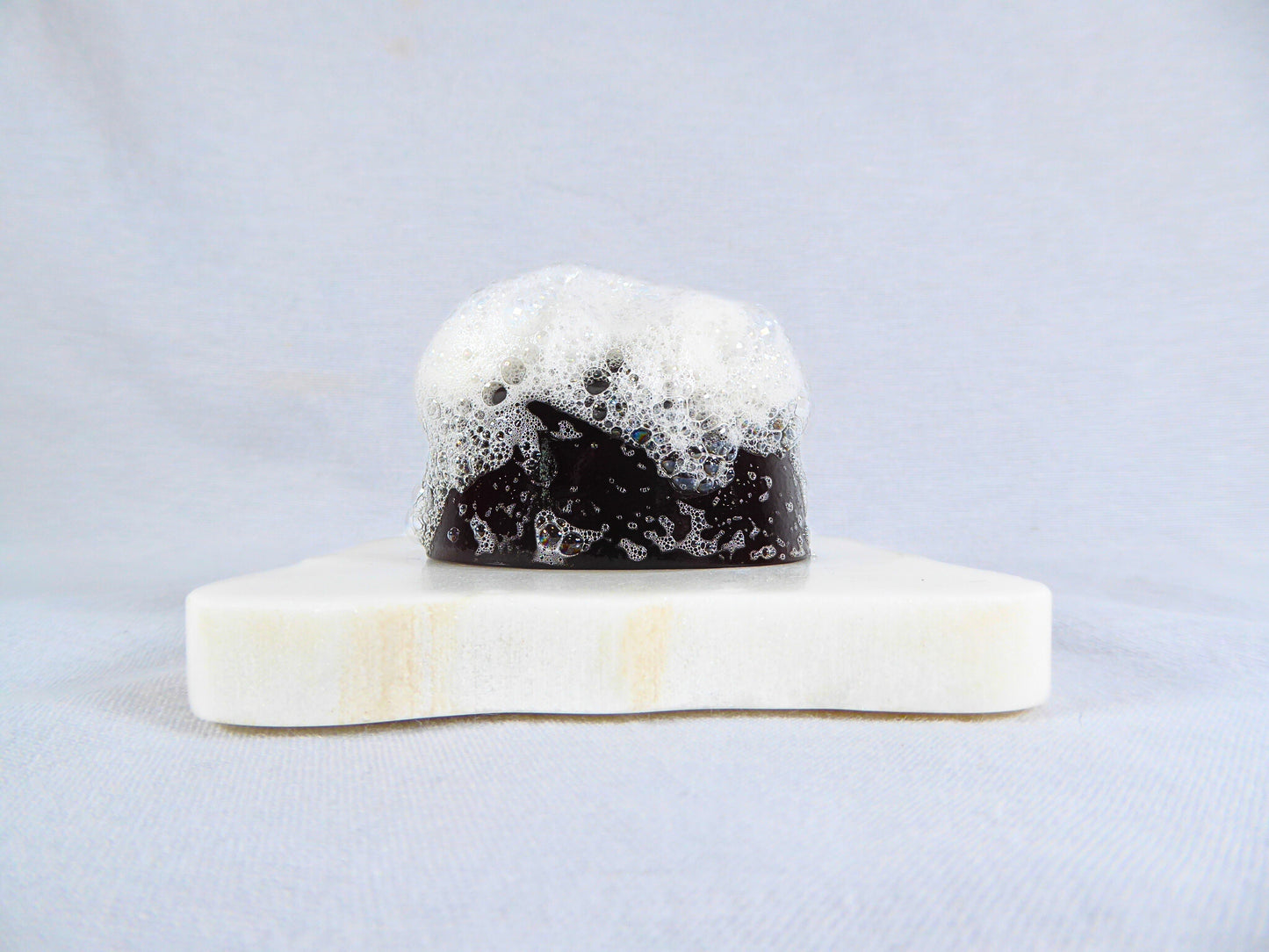 Boba Milk Tea Face Wash QBar—Hyaluronic Acid + Charcoal + Trehalose Deep Clean Bar