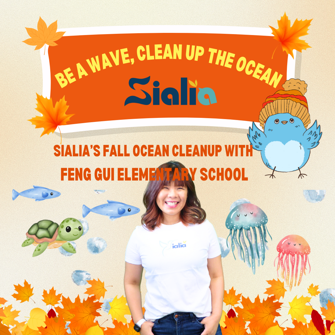 Be a Wave, Clean Up the Ocean: Sialia’s Fall Ocean Cleanup with Feng Gui Elementary School