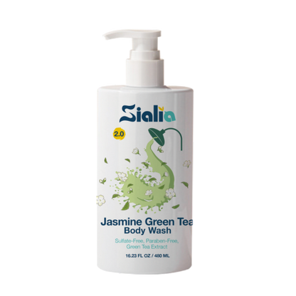 Sialia 2.0 Jasmine Green Tea Body Wash— Sulfate-Free | Paraben-Free | Alishan High Mountain Tea Farms