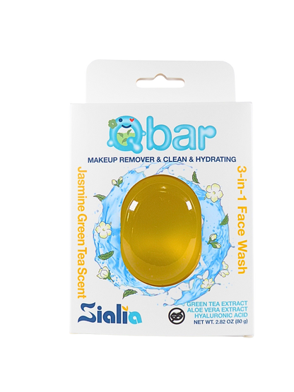 Jasmine Green Tea Face Wash QBar—Hyaluronic Acid+ Tea+ Aloe Classic