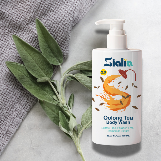 Sialia 2.0 Oolong Tea Body Wash— Sulfate-Free | Paraben-Free | Alishan High Mountain Tea Farms